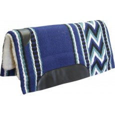 Blue Western Saddle Pad