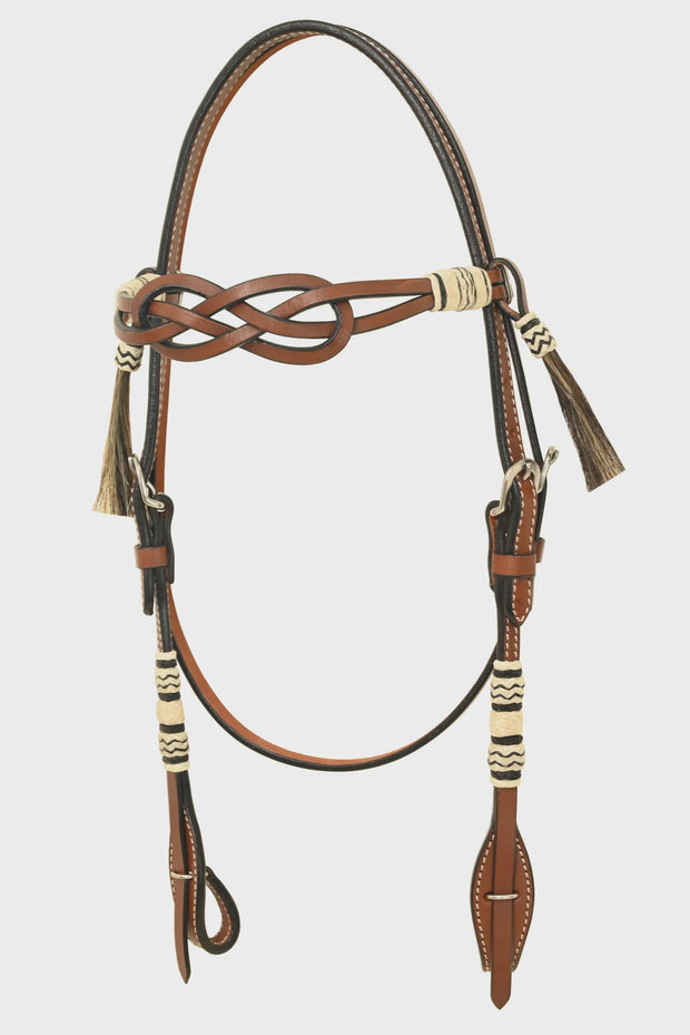 INFINITY Plait Browband Headstall