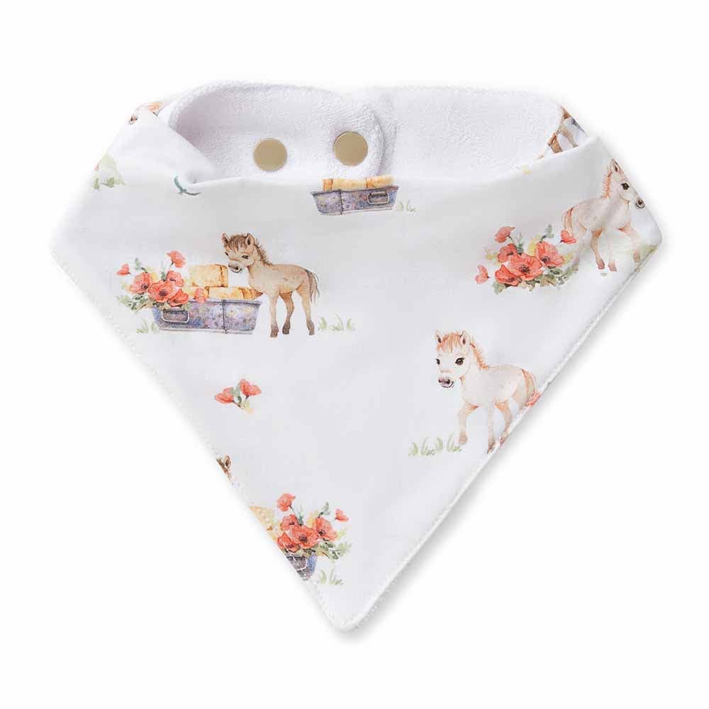 Pony Pals Organic Dribble Bib