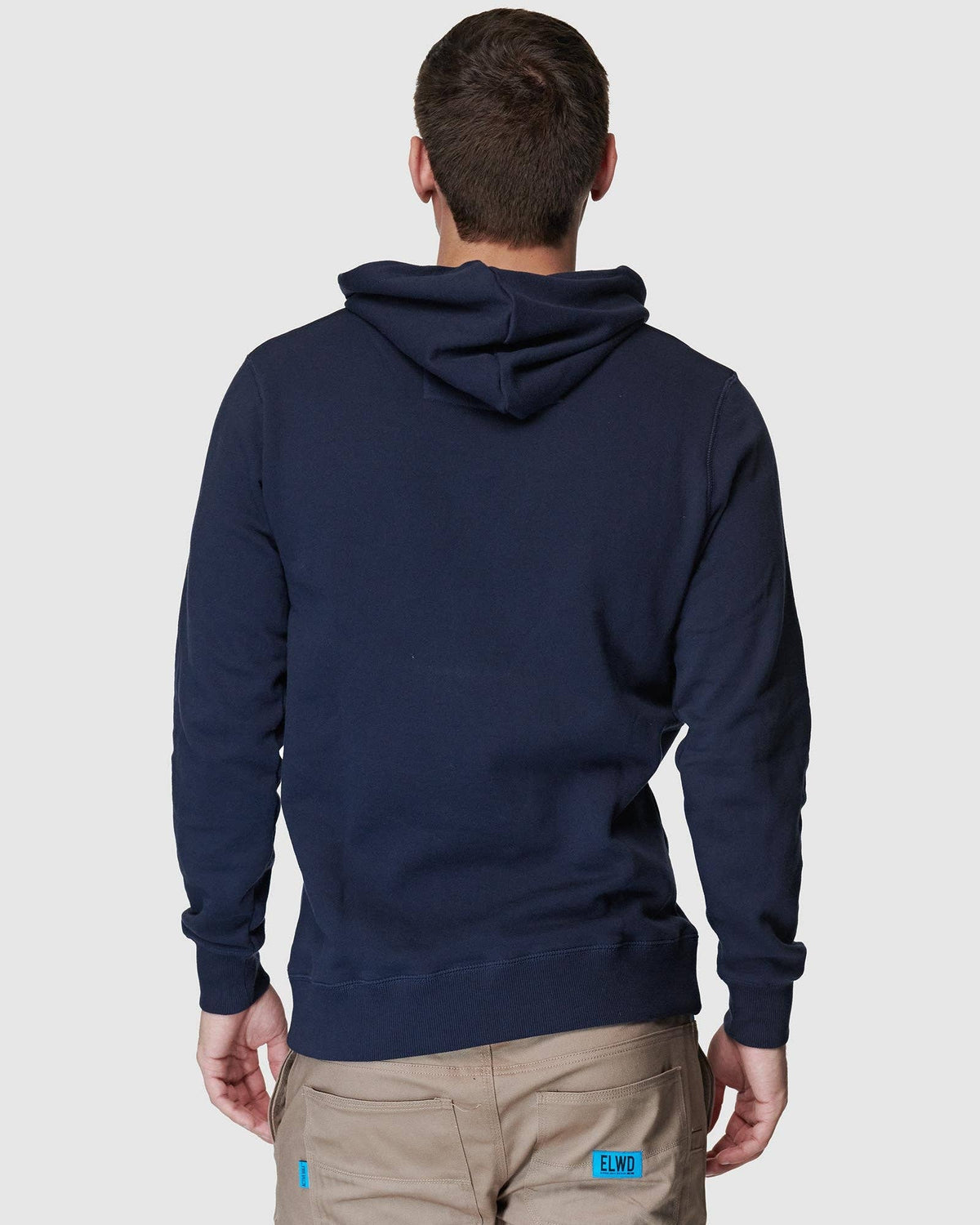 Mens  ELWD Basic Pullover Navy