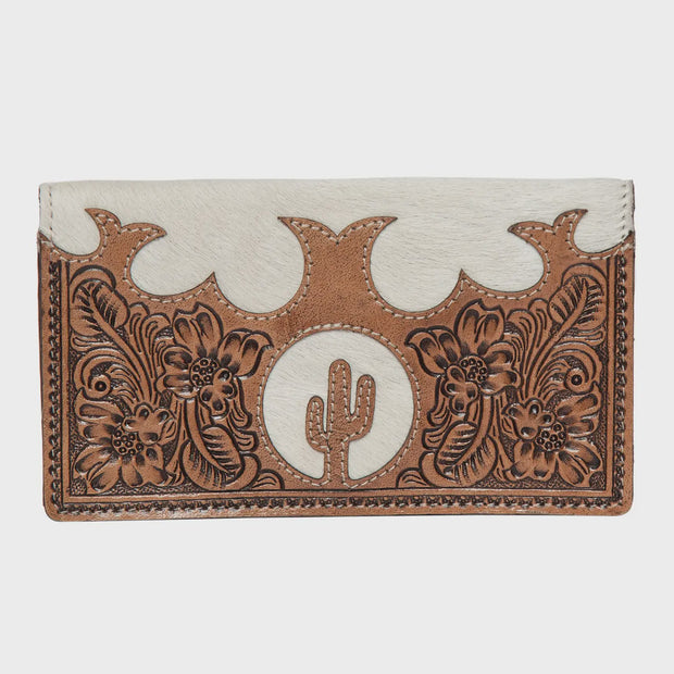 Cactus Cowhide Wallet