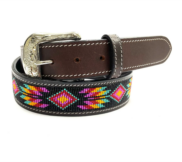 "Arizona" bright beaded belt