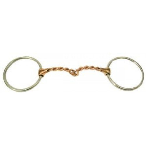 Twisted Copper Snaffle FULL