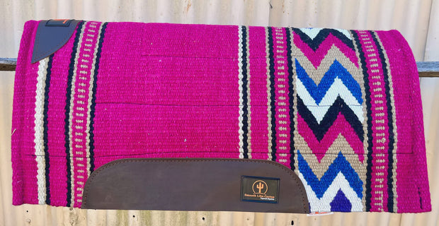 "The Banjo" Contoured Western show saddle pad