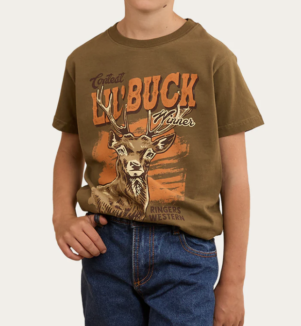 Buck Boys Classic Fit T-Shirt