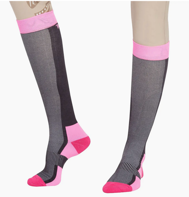 Tuffrider Ladies Ventilated Knee Hi Socks