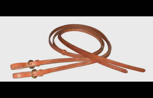 Berlin Leather Buckle End Reins