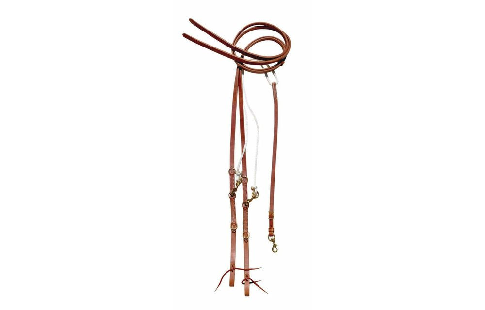 Berlin Leather Split Rein German Martingale