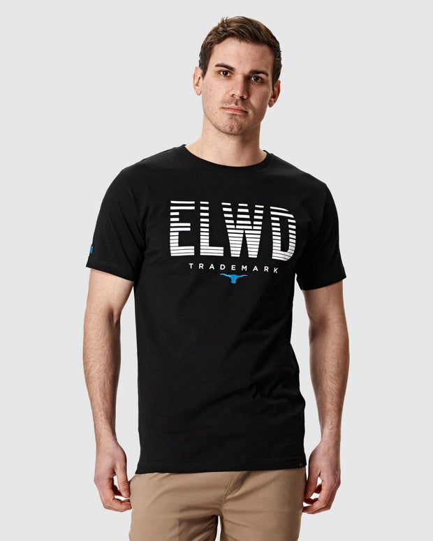 Men's ELWD Slice Tee Black