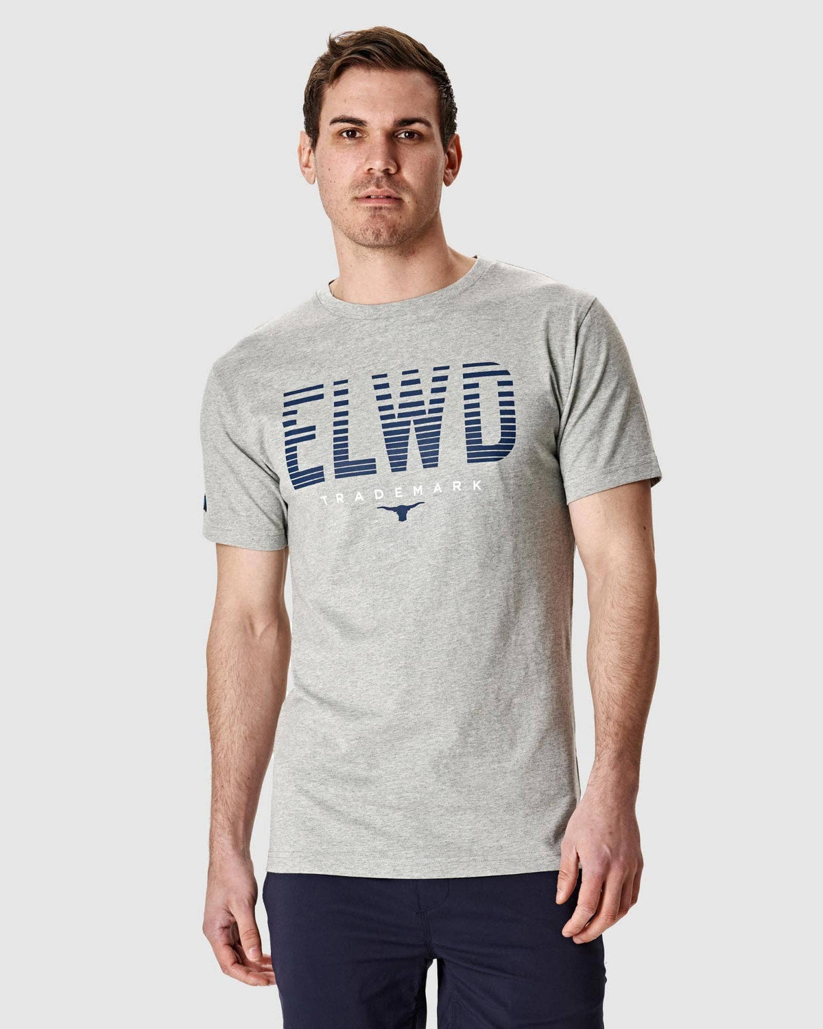 ELWD Slice Tee Grey Marle