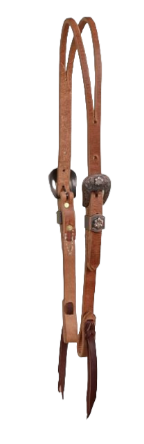 Berlin Leather Slit Ear Headstall